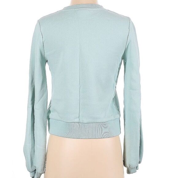 A New Day Mint Green Crewneck Sweatshirt - Picture 3 of 4